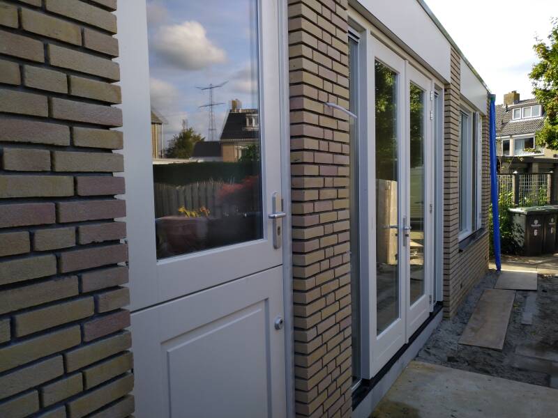 Aanbouw Nieuw-Lekkerland, hoekwoning